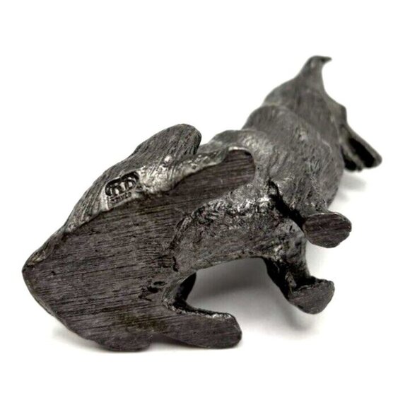 Ricker Bartlett Vintage Pewter Collie Dog Figurine Handcrafted 2.5" - Picture 5 of 7